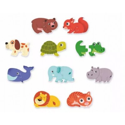 Duo puzzel - Djeco (+12m PEUTER)